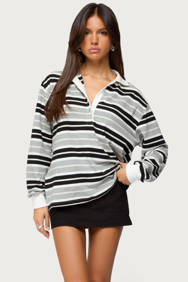 Renya Striped Rugby Shirt