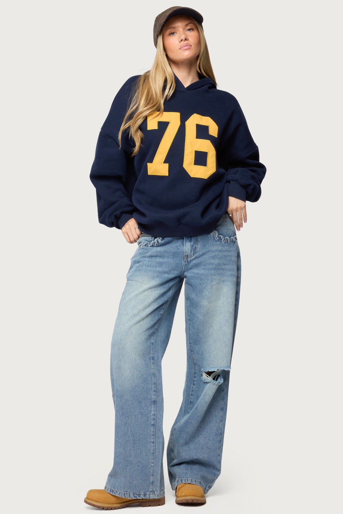 う*う様 loncino hoodie パーカー mikado sadkidya Rhyan 76 Oversized Hoodie – edikted