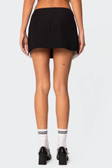 Tailored Mini Skirt