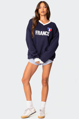 France Oversized Sweatshirt