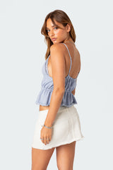 Candace Tie Front Tank Top