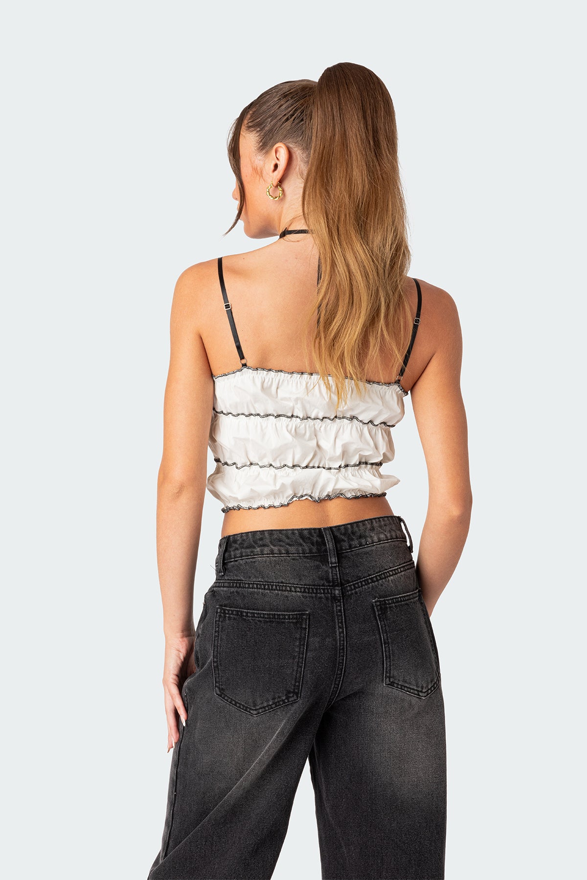 Sawyer Tiered Scrunch Tank Top