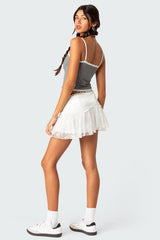 Alara Lace Trim Tank Top