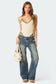 Doll House Low Rise Washed Jeans