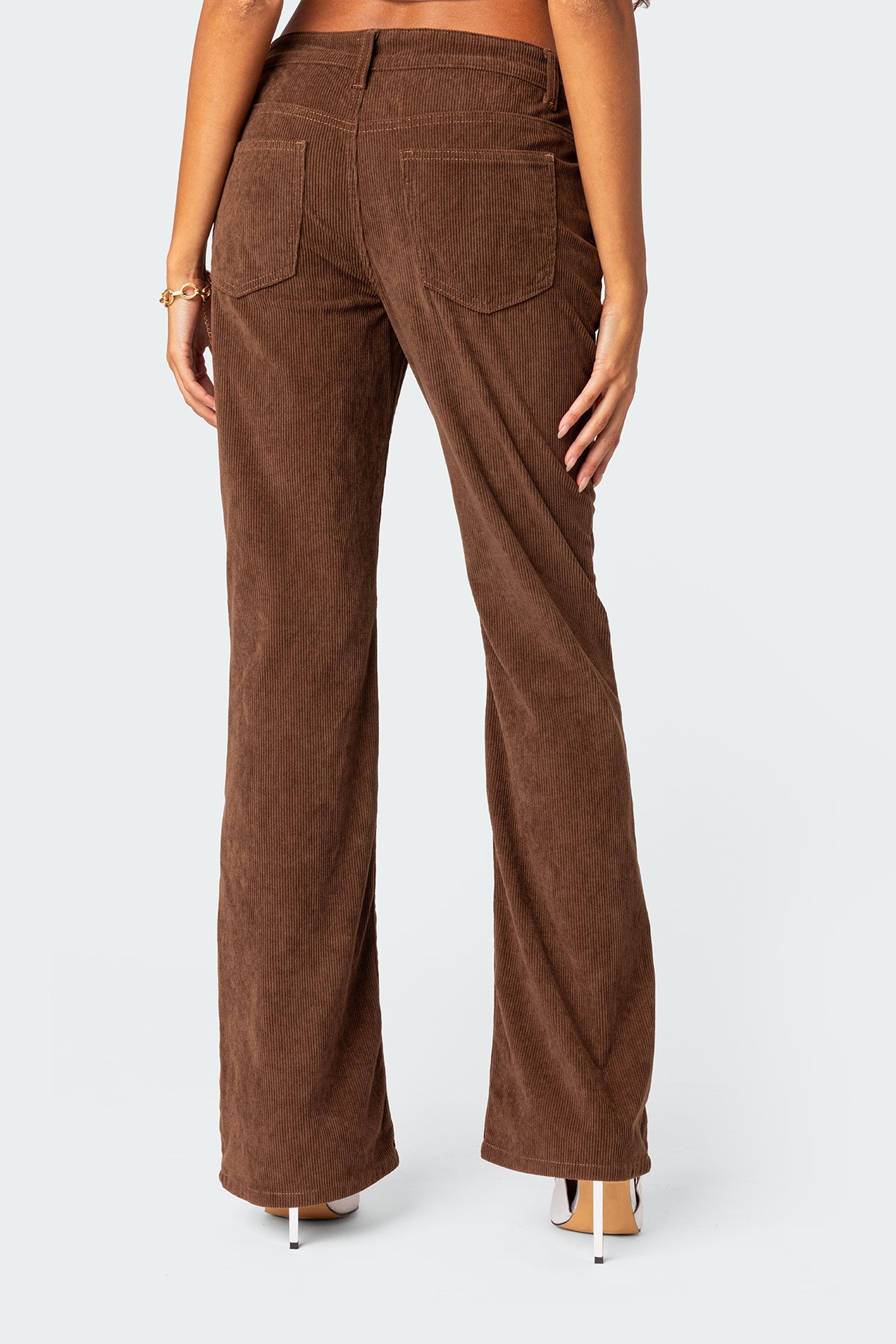 Corduroy Bootcut Flared Pants