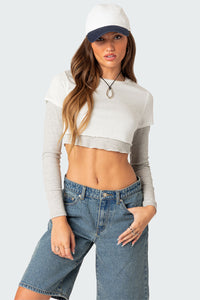 Layered Long Sleeve T Shirt