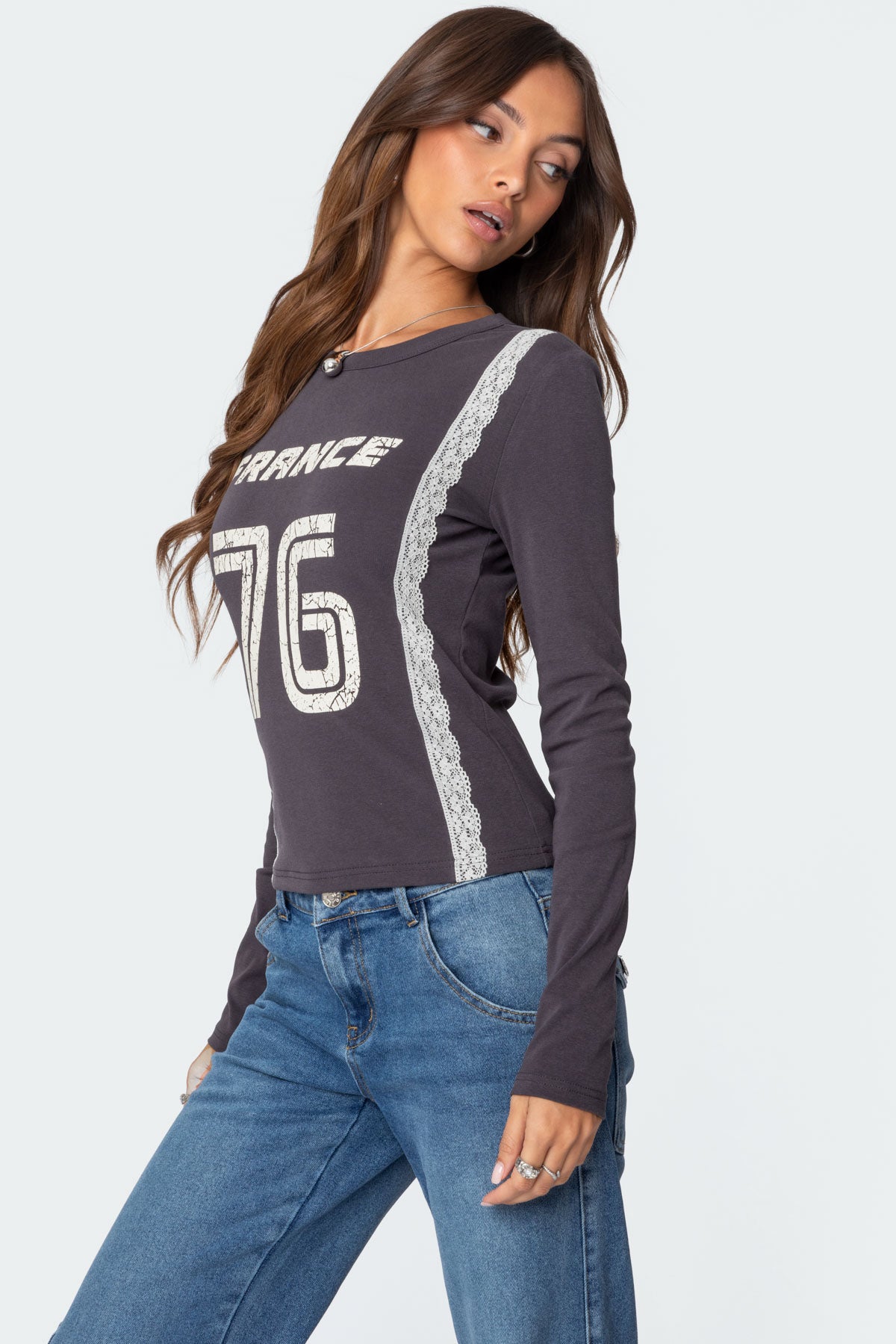 Frenchy Long Sleeve T Shirt