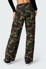 Aya Low-Rise Cargo Pants