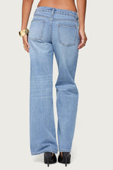 Holly Low Rise Straight Leg Jeans