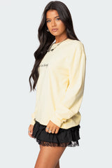 Honeybee Oversized Long Sleeve T Shirt