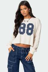 88 Waffle Long Sleeve T Shirt