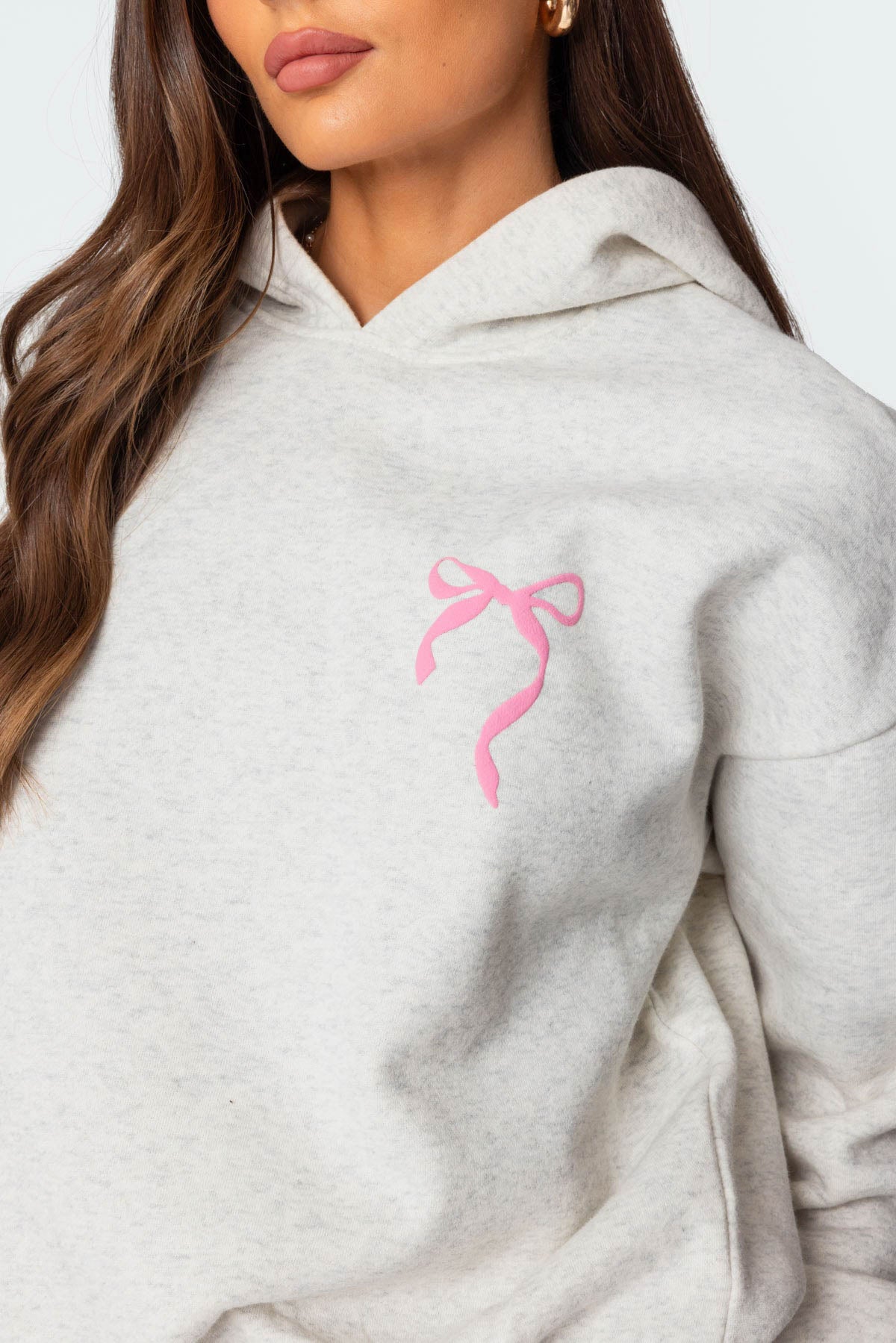 Sasha Bow Detail Hoodie