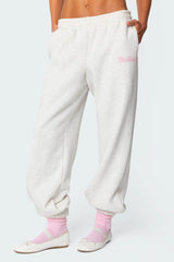 Sasha Bow Detail Sweatpants