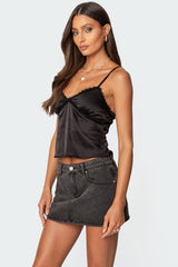 Imani Satin Tank Top