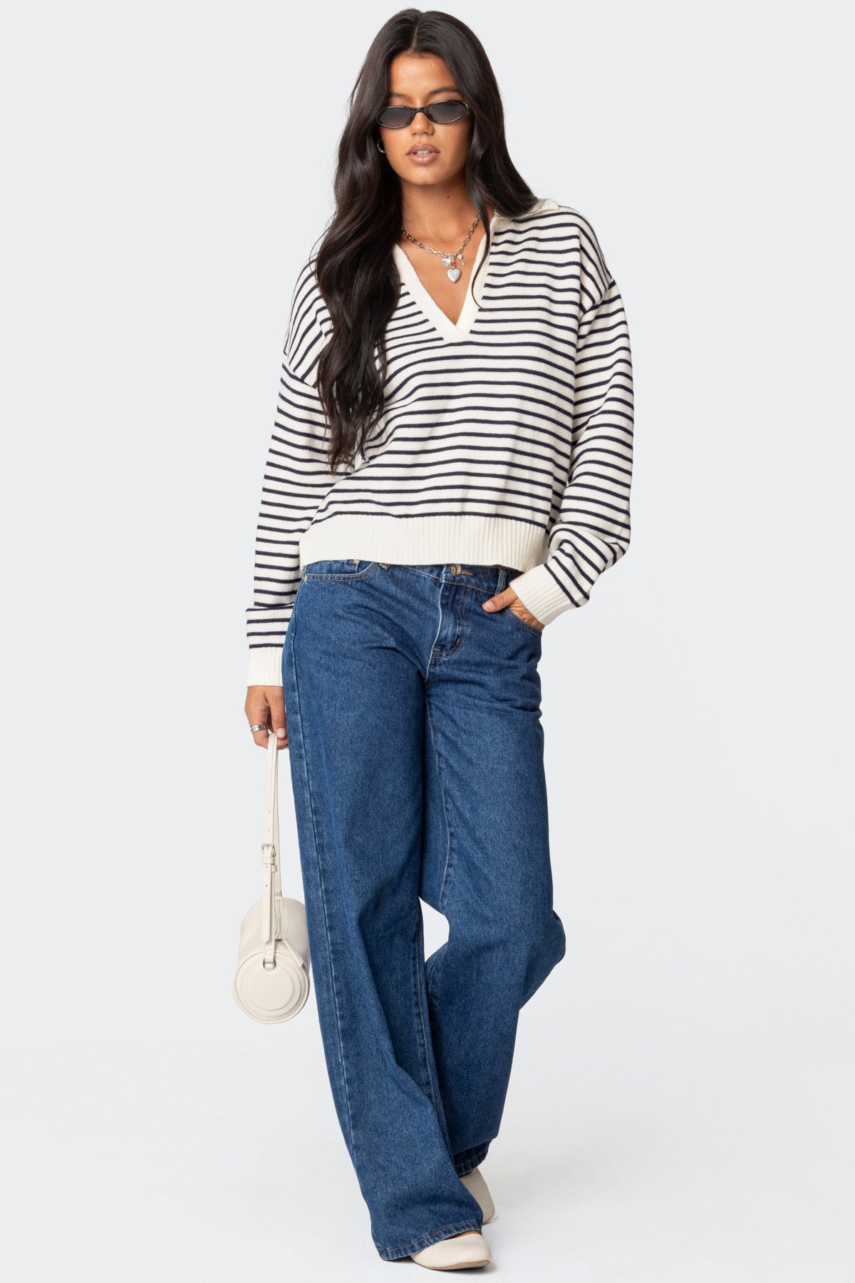 Copenhagen Oversized Striped Sweater