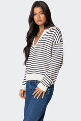 Copenhagen Oversized Striped Sweater