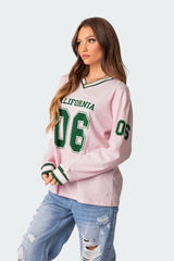 Cali Oversized Baseball T Shirt