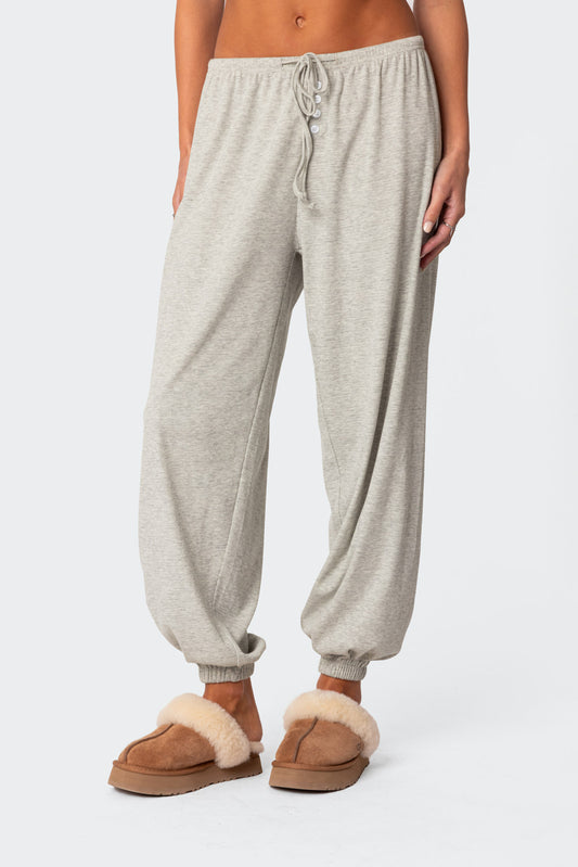 Rosanna Waffle Pajama Sweatpants