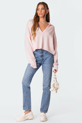 Marcie Oversize Cropped Sweater