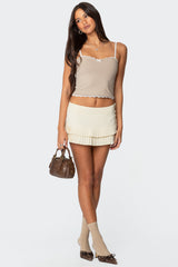 Alara Lace Trim Tank Top