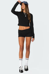 Meg Fold Over Shorts