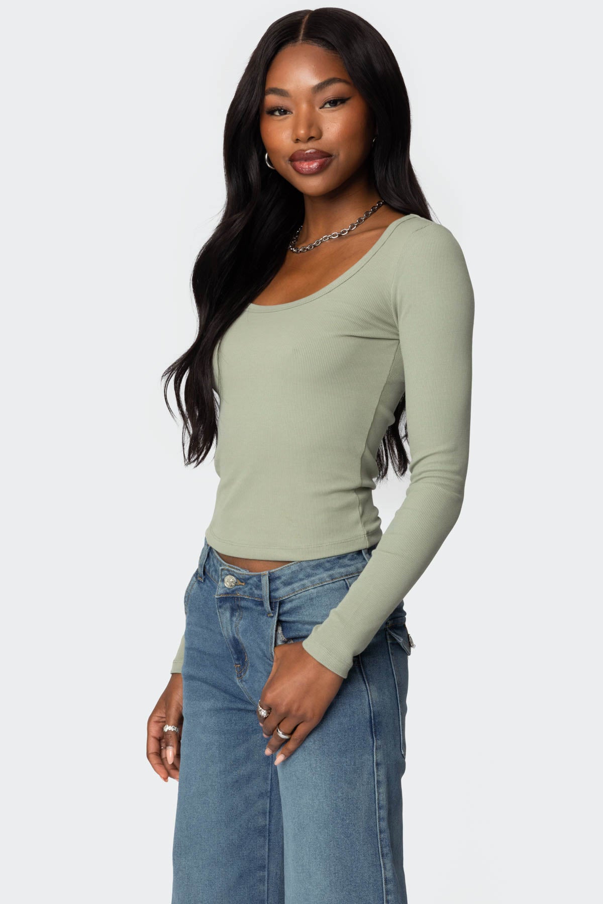 Makenna Scoop Neck Top