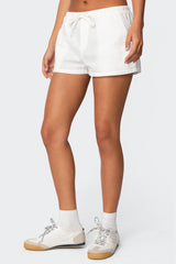 Leslie Linen Look Shorts