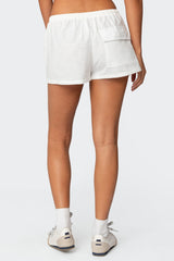 Leslie Linen Look Shorts