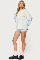 Tailor Oversized Layered Top
