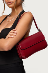 Red Carpet Faux Patent Leather Bag