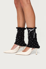 Polka Dot Leg Warmers