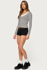 Cecile Layered Long Sleeve Top