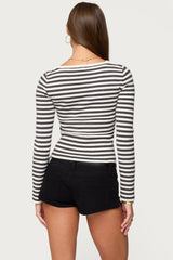 Cecile Layered Long Sleeve Top