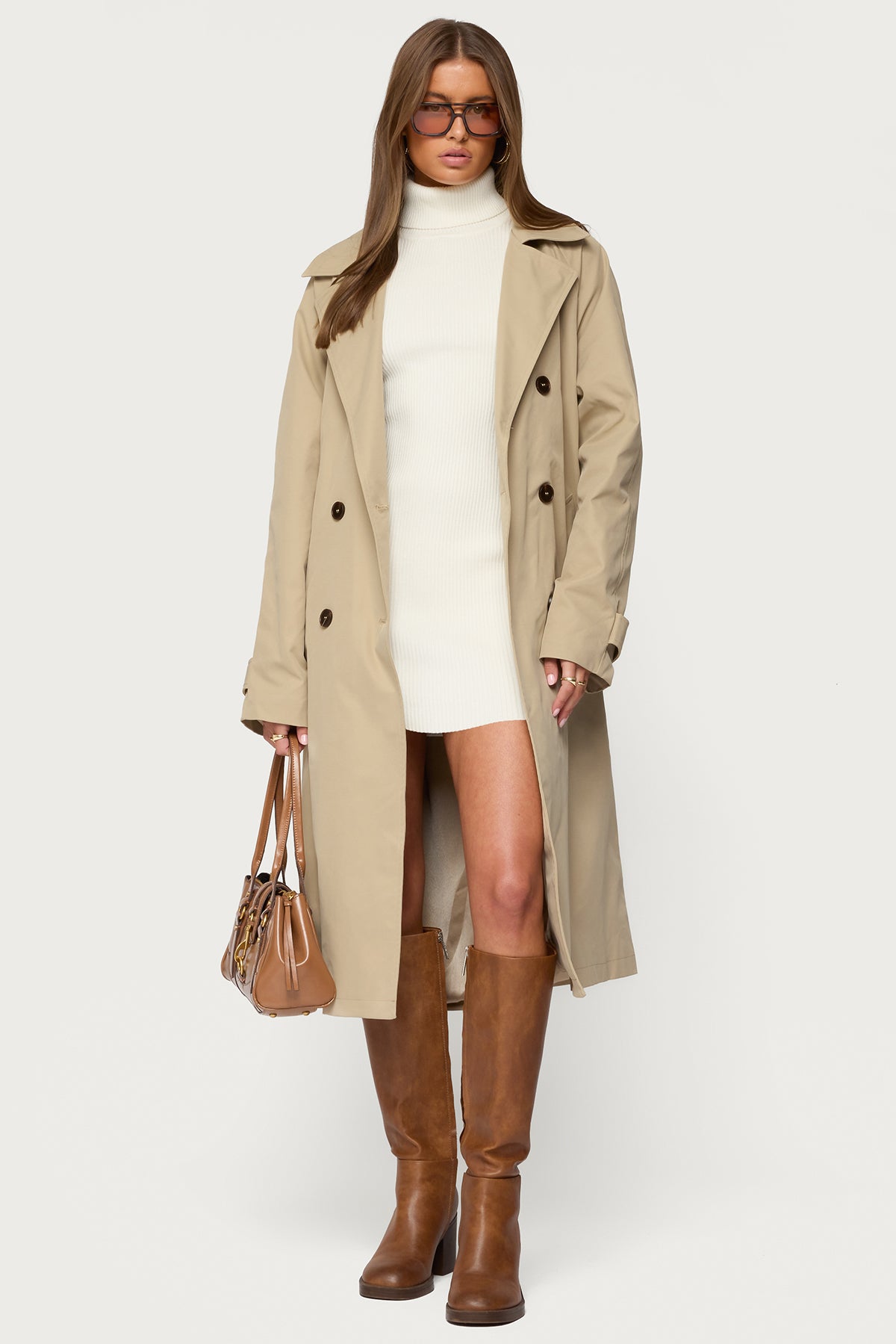 Amur Maxi Trench Coat – edikted