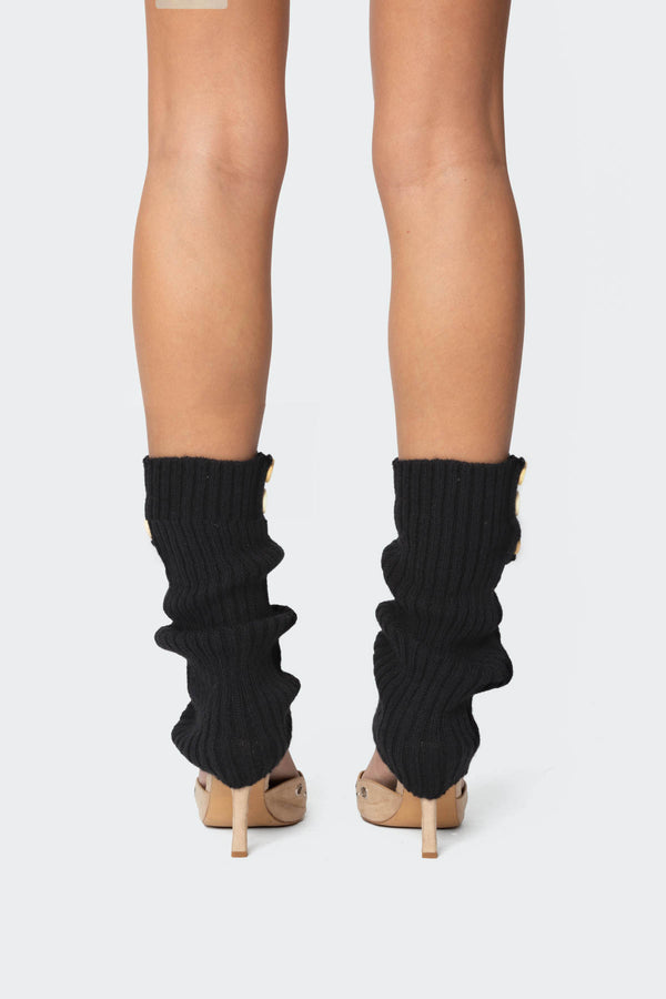 Button Leg Warmers