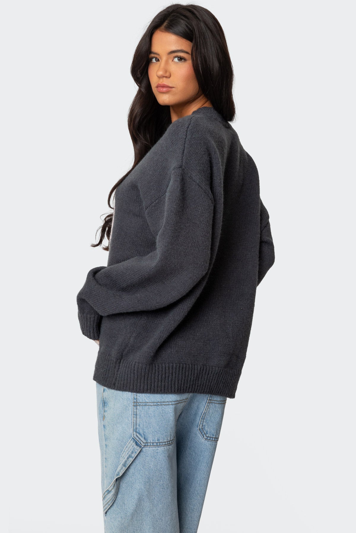 Magic 8 Oversized Chunky Knit Sweater