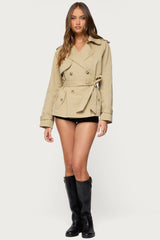 Tobie Raglan Trench Jacket