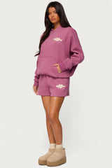 We're Edikted Sweat Shorts