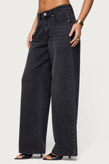 Ery Mid Rise Baggy Jeans