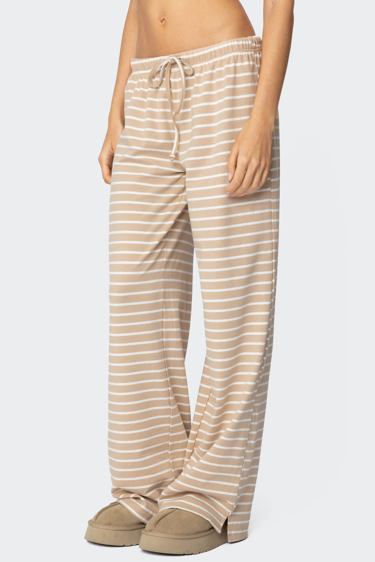 Jona Stripey Slit Pants