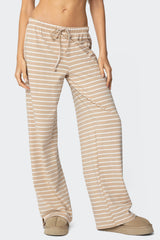 Jona Stripey Slit Pants