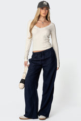 Yasmine Linen Look Pants