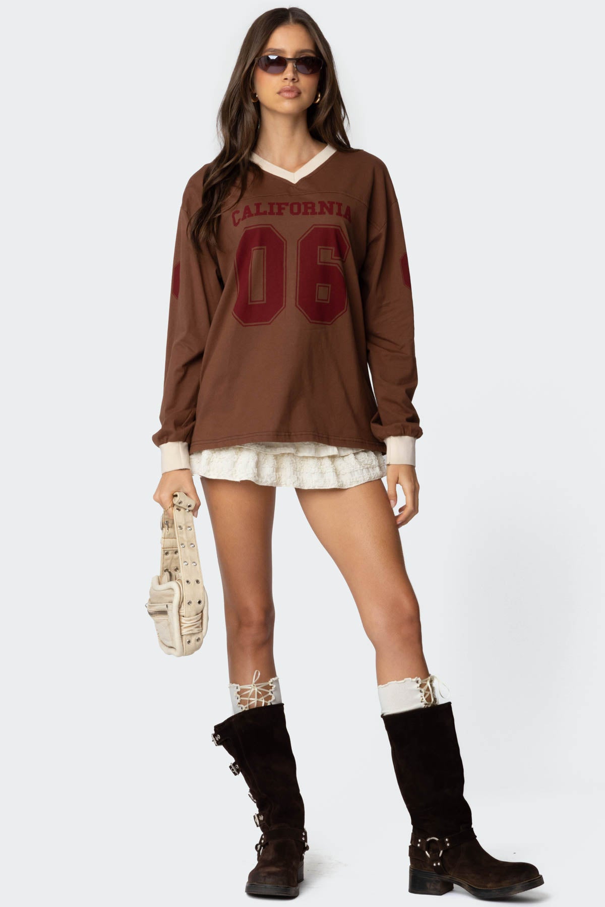 06 Oversized Long Sleeve T Shirt