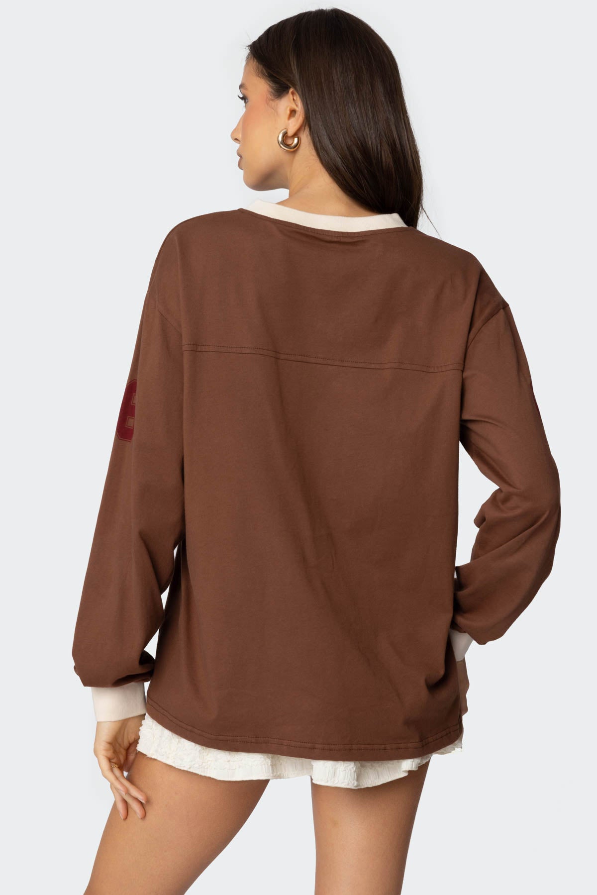 06 Oversized Long Sleeve T Shirt