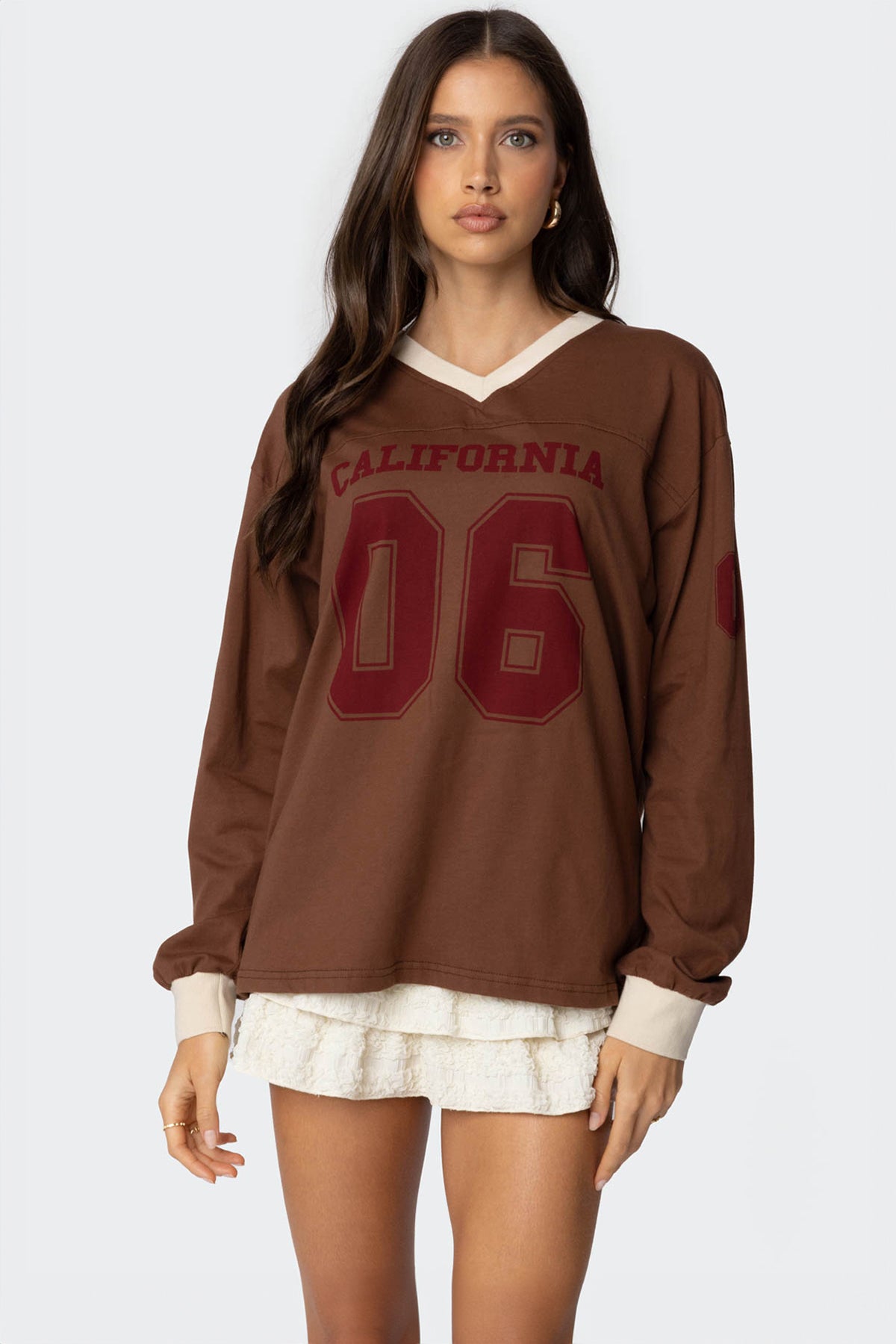 06 Oversized Long Sleeve T Shirt