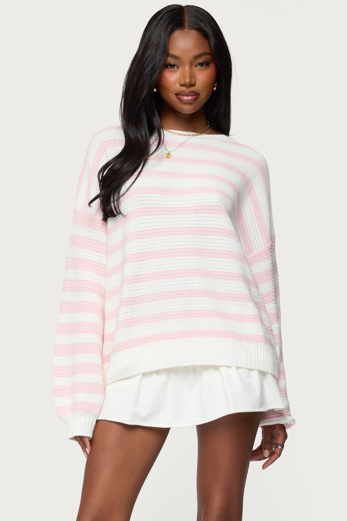 Aerin Oversized Sweater – edikted