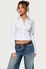 Laurna Tailored Button Up Shirt