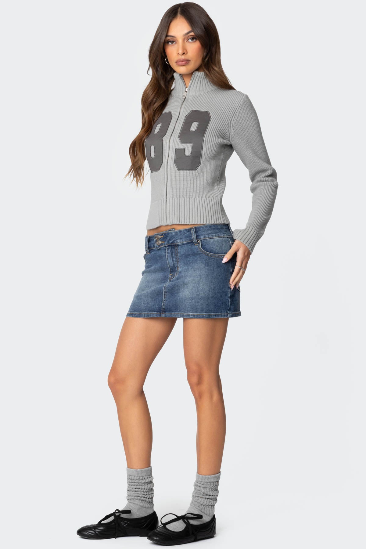 Eryn Denim Mini Skirt