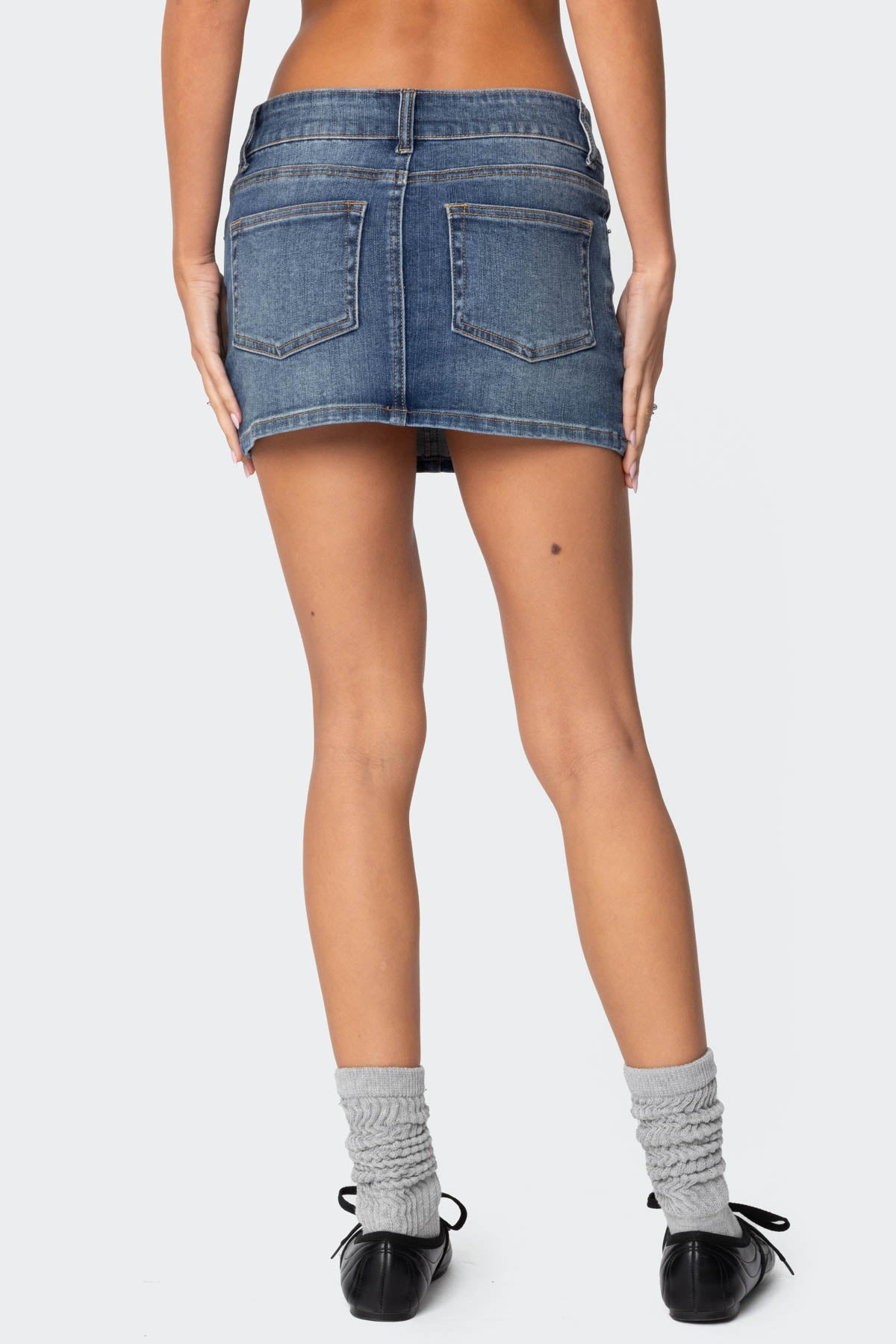 Eryn Denim Mini Skirt