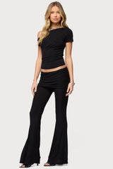 Halli Twisted Off Shoulder Top